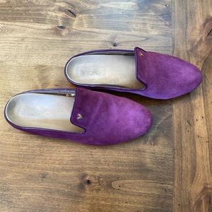 Vionic Suede Slippers